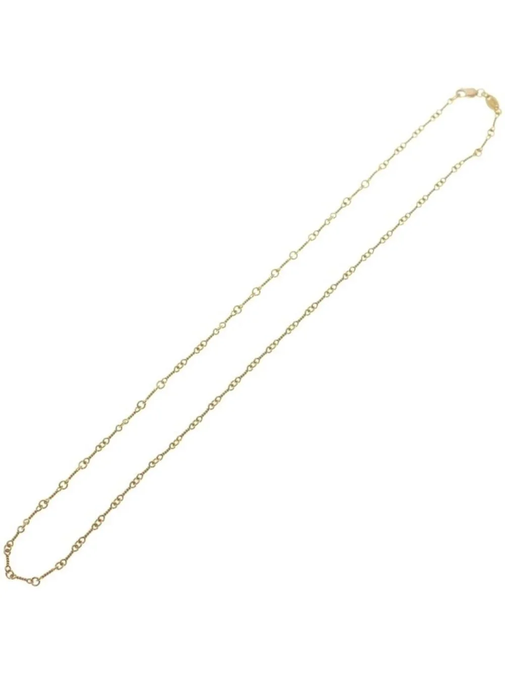 Chrome Hearts 22K Neckchain Twist Chain Necklace Gold